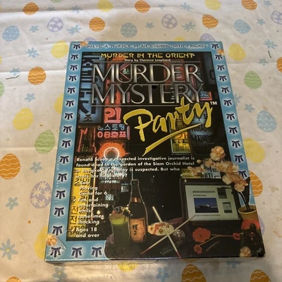 New Sealed Murder Mystery In The Orient By Clarence Leaphard Board Game 2002 - Image 1 of 2