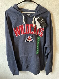Men’s XL Arizona Wildcats Fully Stitched Navy Pullover Hoodie NWT - Picture 1 of 6