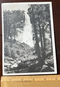 1945 Photo Yosemite Falls, Natural View from Bottom. - Picture 1 of 2