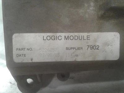 Used Engine Control Module (ECM) fits: 1985 Dodge Daytona Logic Module RH kick p - Image 1 of 4
