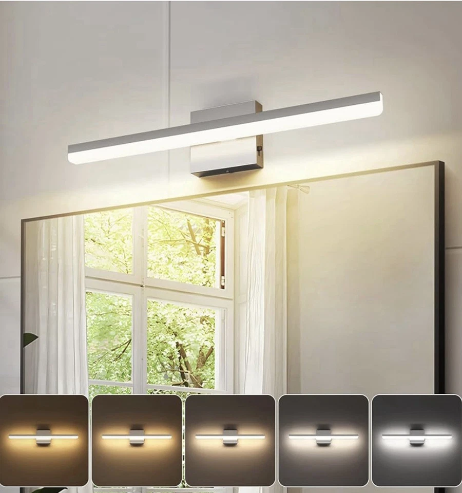  Barra de luces 5CCT 24 pulgadas luz de tocador, iluminación de baño, sobre espejo, Foto 1 de 1