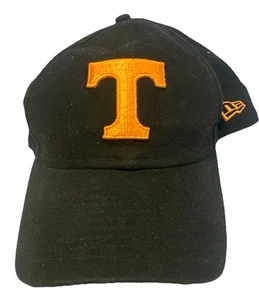 Tennessee Vols UT Volunteers Black 49FORTY NEW ERA Size Large Hat Cap - Picture 1 of 4