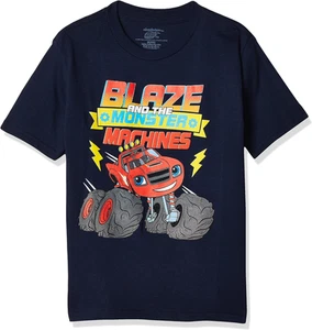 Boys' Little Blaze & the Monster Machines Rev up Short Sleeve Tee - Picture 1 of 13