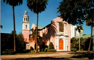 Peace Memorial Presbyterian Church Clearwater Florida Unused Vintage Postcard - Picture 1 of 2