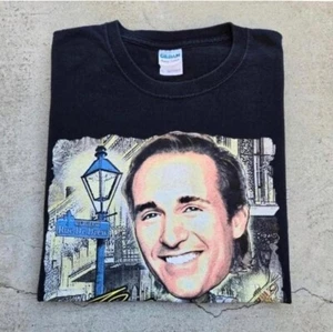 VTG New orleans saints Mens Size XL Black Drew Brees Graphic Print t-shirt - Picture 1 of 8