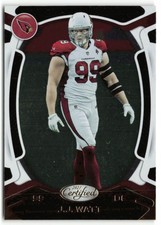 2021 Panini Certified J.J. Watt Arizona Cardinals #91