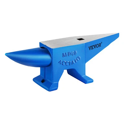 VEVOR 60KG Enclume de Forgeron Enclume Acier Forgé Trou Carré Rond Enclume Métal - Imagen 1 de 4