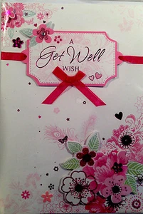 Eine Get Well Wish 3D-Grußkarte ~ Band- und Sequenzdesign KOSTENLOSE Lieferung (276) - Bild 1 von 1
