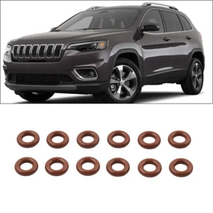 12pcs Fuel Injector O-Ring Seal Kit For Chrysler 300 For Jeep Cherokee ES 73046 - Picture 1 of 10