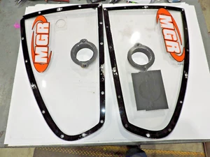 Fivestar ABC quarter windows R & L w/ flange ducts Nascar ARCA late model - Picture 1 of 6