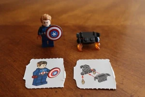 LEGO Marvel 2023 Advent Calendar 76267 - Captain America w/ Shield + Jetpack Lot - Picture 1 of 9