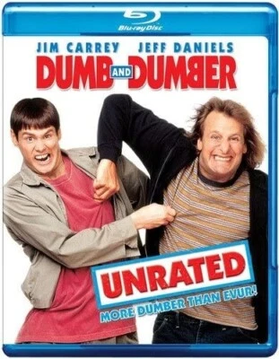 Dumb and Dumber  UNRATED - Jim Carrey, Jeff Daniels New BluRAY - Image 1 of 2