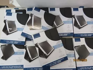 Lot of 10: Insignia Universal FlexView Folio Case for 10" tablets Black - Picture 1 of 7