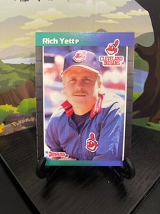 1989 Donruss Rich Yett #546 Baseball Card