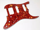 HSS Pickguard Red Tortoise Typ1.  (Real Cell.) fits 64'US-Vint./Mex. Strat ®