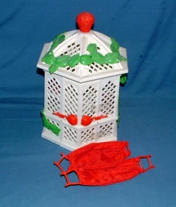 STRAWBERRY SHORTCAKE PAVILLON MIT ZUBEHÖR - AMERICAN GREETINGS - 80ER JAHRE - GEBRAUCHT - Bild 1 von 8