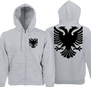 Albanien Jacke Albania Shqipëria Hoodi Pulli Kapuzenpullover Albanien kosovo kox - Picture 1 of 3
