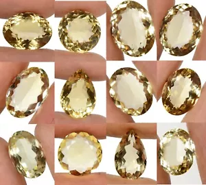 Piedras preciosas sueltas de calidad AAA corte mezcla citrino amarillo natural 92,80 quilates VVS ~ 12 piezas - Imagen 1 de 2