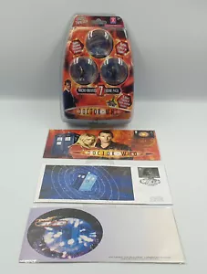 DOCTOR WHO: PAQUETE DE PORTADAS DE PRIMER DÍA Y FIGURAS MICRO UNIVERSO (BP) - Imagen 1 de 11