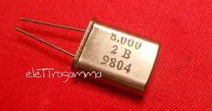 Quarzo 8,000 Mhz - Imagen 1 de 1
