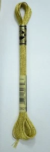 DMC Light Effects Thread E3821 LIGHT GOLD Embroidery Floss, 8m Skein - Imagen 1 de 2