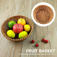 Weaving Snacks Fruit Basket Storage Organizer Hand Made Vegetable Gift Hampers