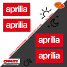 Sticker Reflective Aprilia Corse Adesivi Riflettenti Auto Moto Print Pvc 4 Pz.