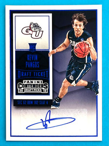 KEVIN PANGOS 2015 PANINI CONTENDERS DRAFT PICKS - DRAFT TICKET BLUE AUTOGRAPH #1