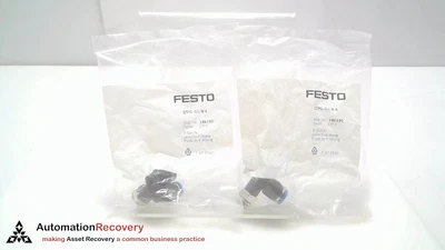 FESTO QSYL-G1/8-6, MONTAJE EN Y PUSH-IN, 186190, NUEVO #309295 Foto 1 de 3