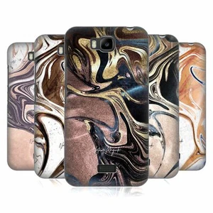OFFICIAL NATURE MAGICK LUXE GOLD MARBLE METALLIC BACK CASE FOR HUAWEI PHONES 2 - Picture 1 of 16