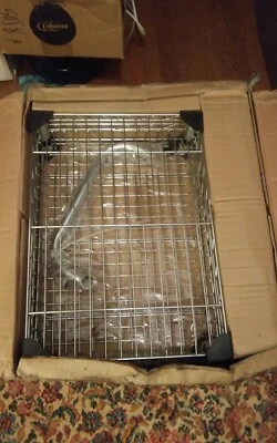 Carro de cocina Trinity Ecostorage bambú TBFZ-1401 estante de metal cromado  Foto 1 de 4