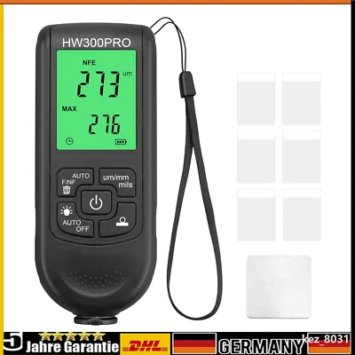 Auto KFZ Schichtdickenmessgerät Dickenmessgerät Lack 0-2000um Lackmessgerät Neu - Bild 1 von 4