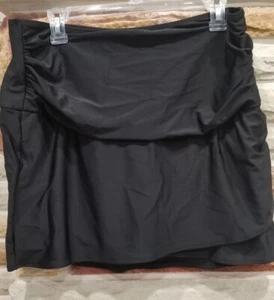 Women's Swim Skirt Swimwear.  UPF 50+ Black Size XL.  - Picture 1 of 6