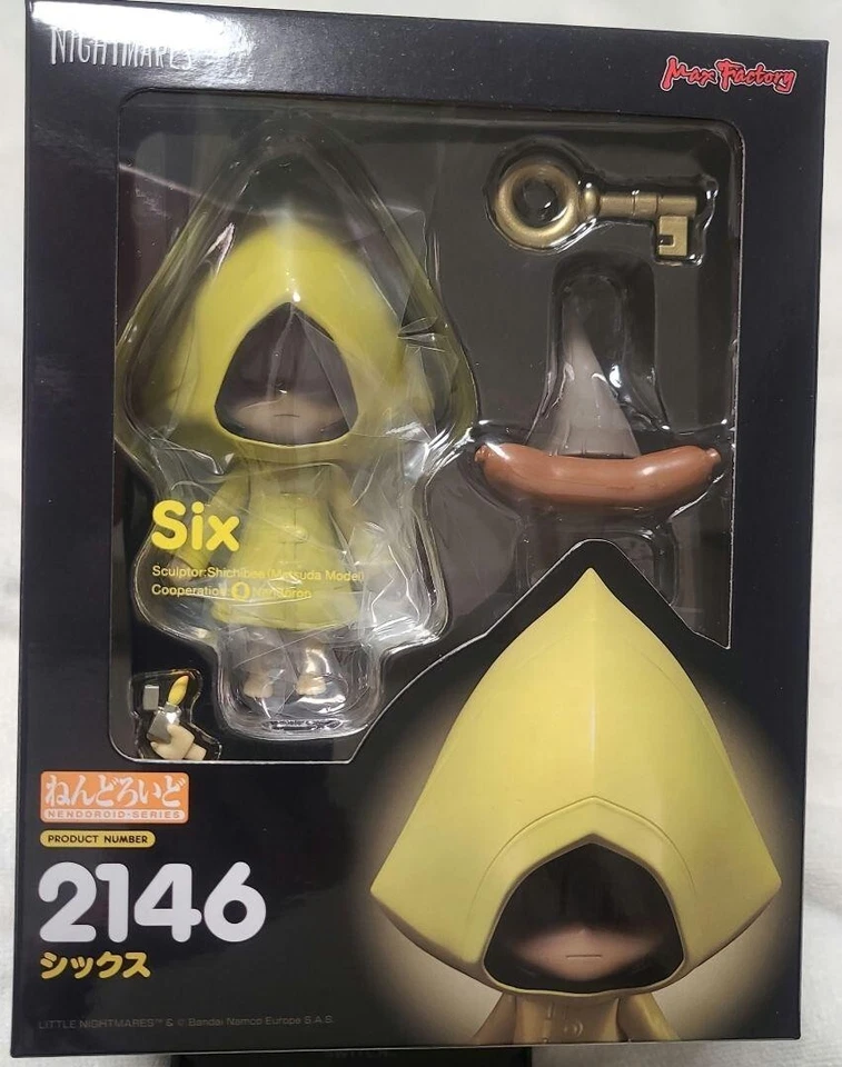 Nendoroid LITTLE NIGHTMARES Six Action Figure MAX FACTORY 100mm - Image 1 of 4