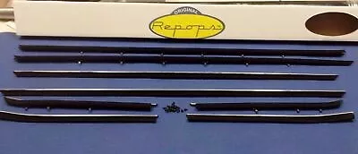 1968 1969 CHEVROLET CAMARO PONTIAC FIREBIRD DOOR WINDOW FELT FUZZIES SEAL KIT - Image 1 of 4