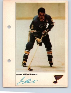 VINTAGE HOCKEY PHOTO 1970 SUN LIFE ACTION PLAYERS ST-LOUIS JIM ROBERTS - Bild 1 von 2