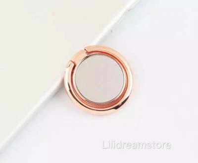 Soporte de anillo para teléfono celular tableta Lilidreamstore soporte soporte soporte agarre - espejo redondo Foto 1 de 4