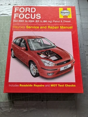 Ford Focus (Petrol & Diesel) 2001-2004 Haynes Workshop Manual - Image 1 of 4