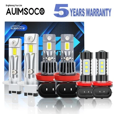 Faros antiniebla LED para Ford Focus 2012 2013 2014 2015 2016 2017 2018 Foto 1 de 4