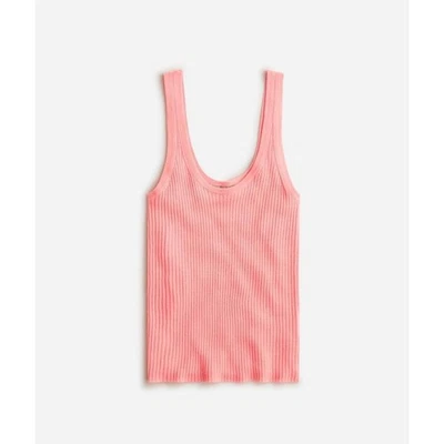 J Crew Featherweight 100% Cashmere Ribbed Stretchy Tank Top US Women's XXL Plus - Image 1 of 4