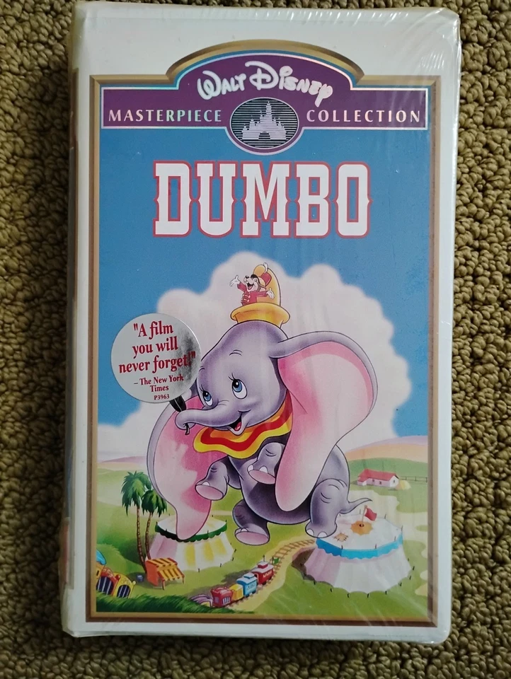 Dumbo (VHS, 1999) Vintage Walt Disney Masterpiece Collection SEALED - Image 1 of 1