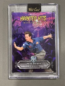 Pete Weber 2025 Wild Card Haunted Hits Monster Hunt/3 cartas - Imagen 1 de 2