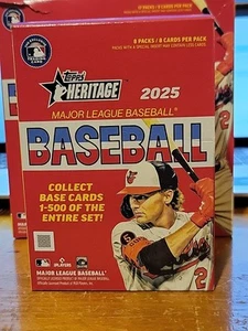 2025 Topps Heritage BASE SINGLES Baseball U-PICK! COMPLETE YOUR SET! (#1-200)🔥 - Picture 1 of 4