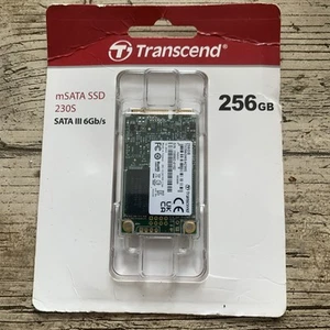 New! Transcend TS256GMSA230S Msata SSD 230S 256Gb bargain! - Photo 1/5