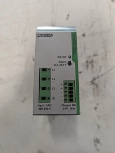 PHOENIX CONTACT TRIO-PS/3AC/24DC/10 USED POWER SUPPLY - Picture 1 of 2