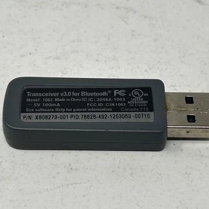 Microsoft Wireless Transceiver V3.0 1063 Bluetooth USB Dongle Receiver - Picture 1 of 2