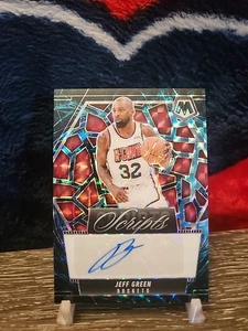2024-25 Panini Mosaic Jeff Green Scripts Genesis Auto SSP Rockets #MS-JEF - Picture 1 of 2