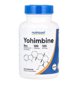Yohimbin HCI Hochdosiert 120 cps Energetisierende Schlankheit Pharmaqualität - Bild 1 von 1