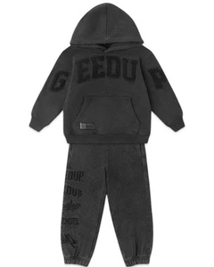 Geedup Team Logo Kids Tracksuit Vintage Washed Black (2024) - Picture 1 of 1