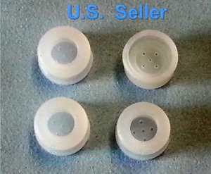 4 Round Motorola Elite Flip HZ720 HX550 H19txt H17txt H525 H520 earbuds eartips - Picture 1 of 1